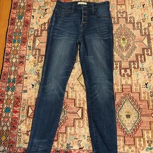 Madewell 10" High Rise Skinny